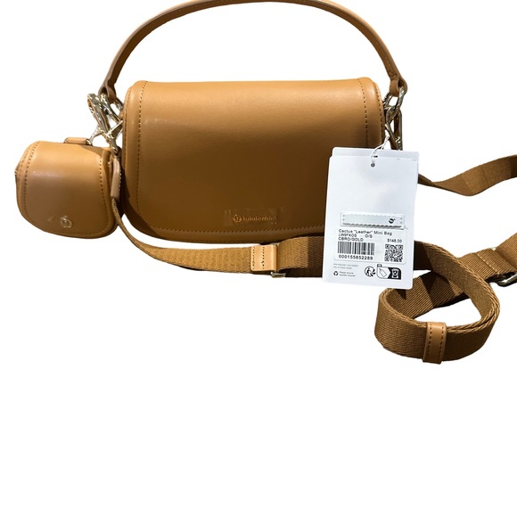 Lululemon Athletica Cactus “Leather” Mini bag - Picture 1 of 3